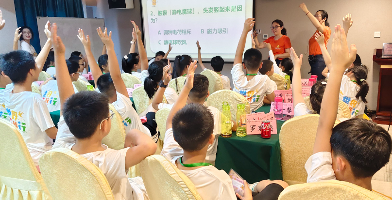 开营首日在科技馆触摸古今 | 2025年暑假晋小鹰快乐学习动力营西安站第一天